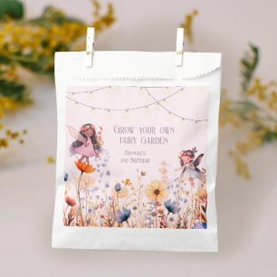 Fairy Garden Seeds Birthday Favour Bag