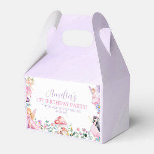 Fairy Girl Birthday Favour Box