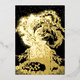 Fairy Girl Dancing In Moonlight