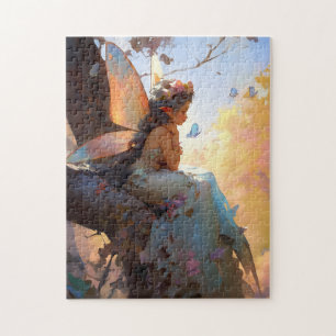 Fairy Girl Fantasy Art Jigsaw Puzzle