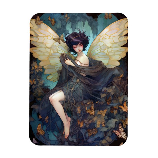 Fairy Girl Fantasy Art Magnet (Vertical)