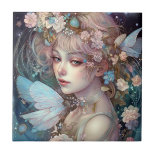 Fairy Girl Fantasy Art Tile