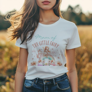 Fairy Girl Rainbow Magic Teapot Birthday T-Shirt