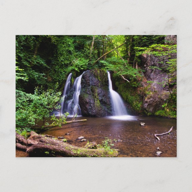Fairy Glen waterfall, Rosemarkie Postcard (Front)