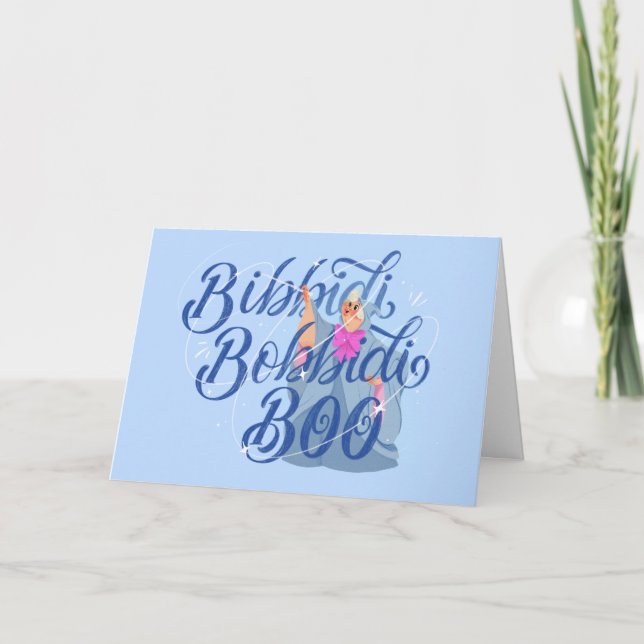 Fairy Godmother - Bibbidi Bobbidi Boo Card (Front)