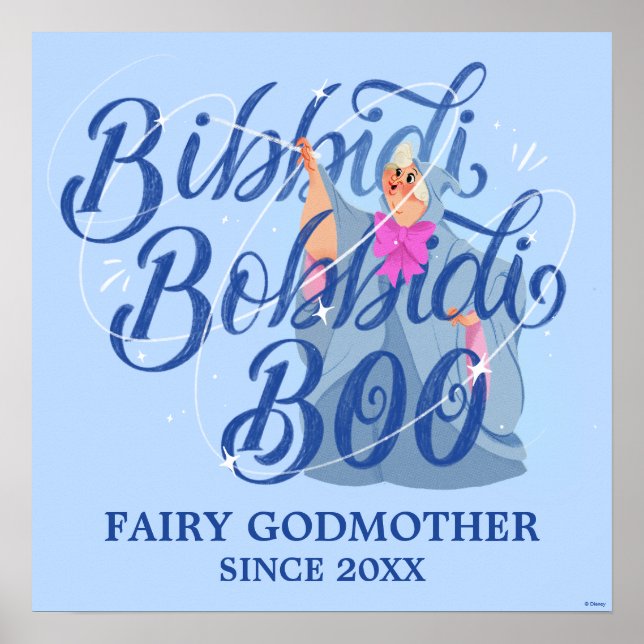 Fairy Godmother - Bibbidi Bobbidi Boo Poster (Front)