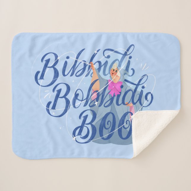 Fairy Godmother - Bibbidi Bobbidi Boo Sherpa Blanket (Front (Horizontal))