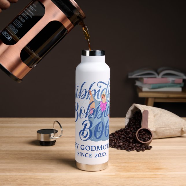 Fairy Godmother - Bibbidi Bobbidi Boo Water Bottle (Coffee)