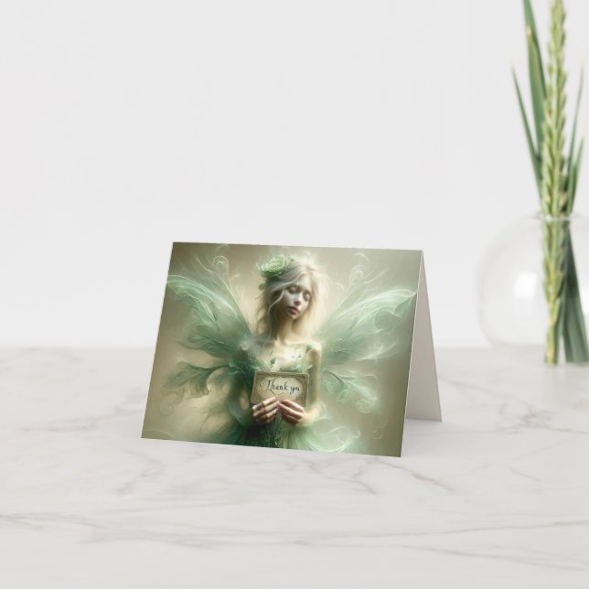 FAIRY GODMOTHER CARTE DE REMERCIEMENTS (Devant)