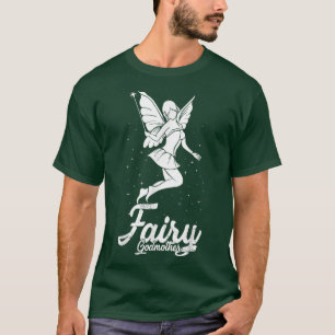 Fairy Godmother Flower Magical Wand Fantasy  T-Shirt