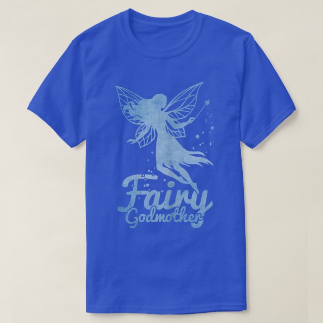 Fairy Godmother Magic Wand Fantasy  T-Shirt (Design Front)