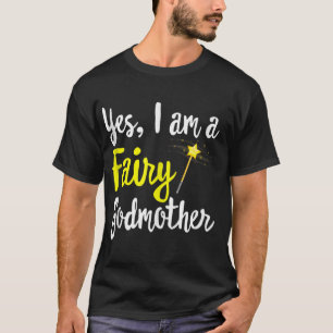Fairy Godmother Magic Wand Funny Mama Mom-my Fanta T-Shirt