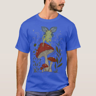 Fairy Grunge Fairycore Aesthetic Frog Butterfly Mu T-Shirt