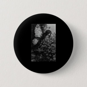 Fairy Grunge Goblincore Cottagecore Fairycore Whim 2 Inch Round Button