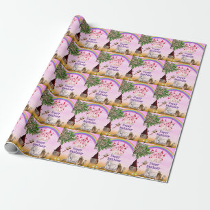 Fairy Happy Birthday Wrapping Paper