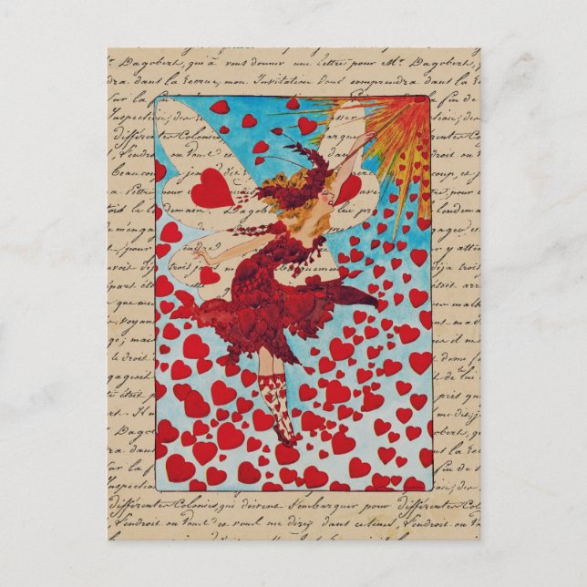 Fairy Heart CHANGE DESIGN~ Carte postale / Invitat (Devant)