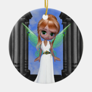 Fairy "Hera" Greek Goddess Ceramic Ornament