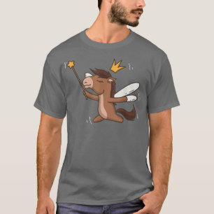 Fairy Horse Farmer Mystical Farm Horse Fairy Lover T-Shirt