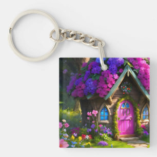 Fairy House Keychain