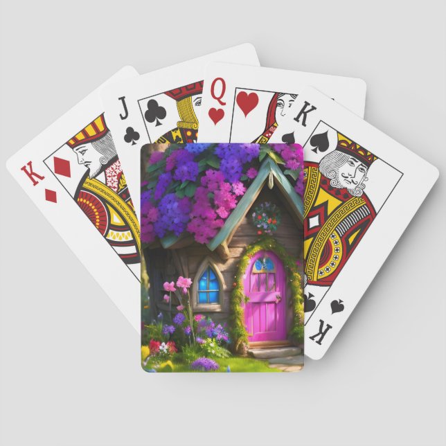 Fairy House Playing Cards (Back)