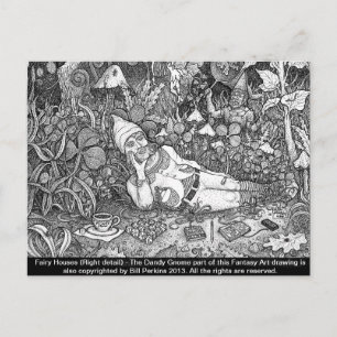 Fairy Houses Postcard #3