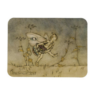 Fairy, illustration from 'A Midsummer Night's Drea Magnet