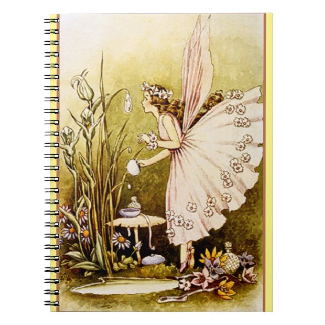 Fairy In Flowering Homestead Notebook/Journal Notebook (Front)