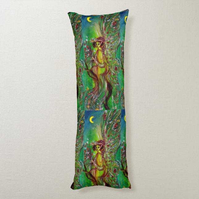 FAIRY IN GREEN BODY PILLOW (Back (Vertical))
