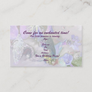 Fairy in her own world business card