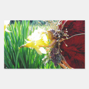 Fairy in the Daffodils Sticker