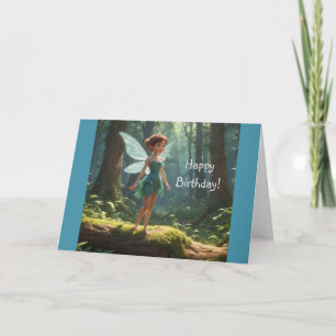 Fairy in the Forest Card