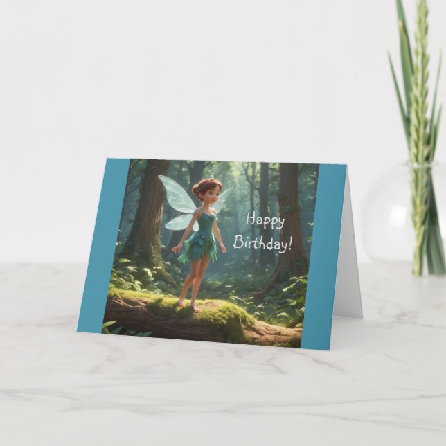 Fairy in the Forest Card (Front)