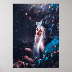 Fairy In The Woods Poster