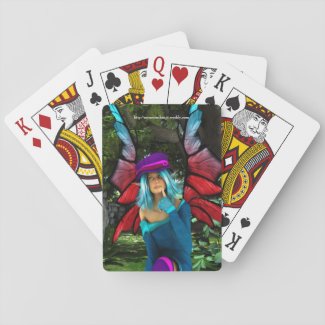 Fairy in Thought Playing Cards