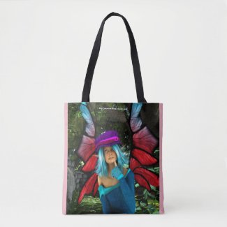 Fairy in Thought Tote Bag