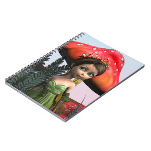 Fairy in Woodland Notebook