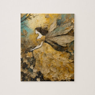 Fairy in Yellow Jigsaw Puzzle