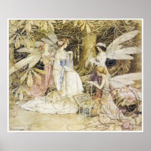 Fairy Jewels Print by Helen Jacobs