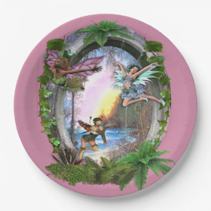 Fairy Kingdom Paper Plate