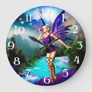 Fairy Large Clock