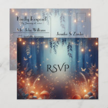 Fairy Lights and Moonlit Forest Magic RSVP