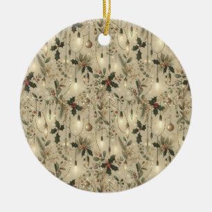 Fairy Lights, Forest Bright Ceramic Ornament