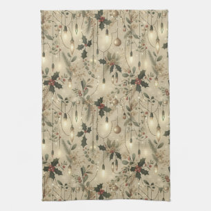 Fairy Lights, Forest Bright Kitchen Towel
