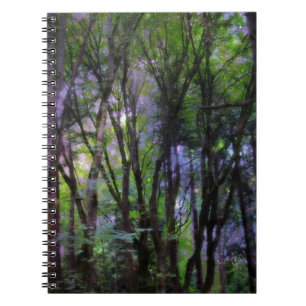 Fairy Lights Surreal Forest Notebook