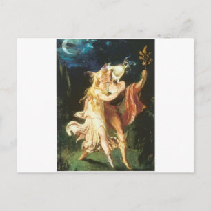 Fairy Lovers by Theodore Von Holst Postcard
