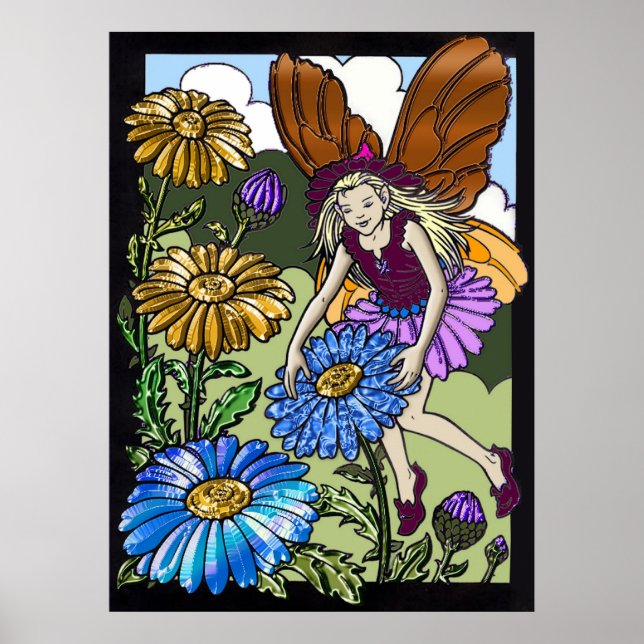 FAIRY MAGIC Kids Art Poster (Front)