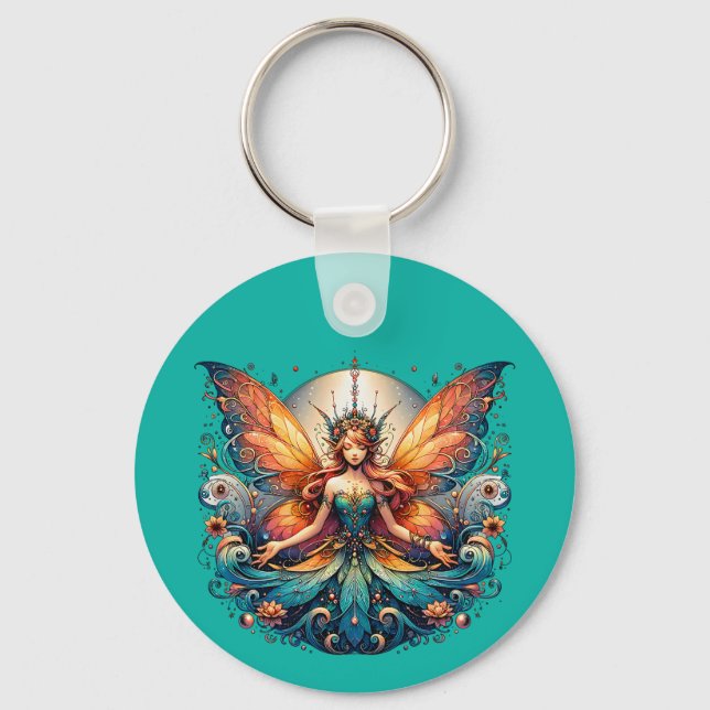 Fairy Magic, Magical Fantasy Vibe Keychain (Front)