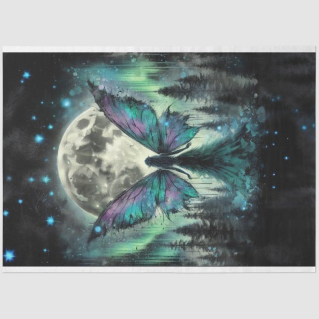 Fairy Magic Moon Tissue Paper (Front)