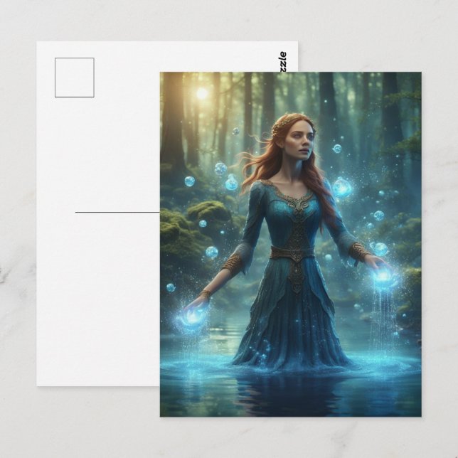 Fairy Magic Poster Postcard (Front/Back)