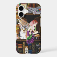Fairy Magical Cats Enchanted Library Books
